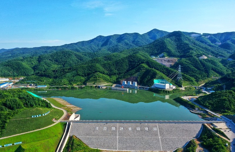 清原抽水蓄能電站。清原縣委宣傳部供圖